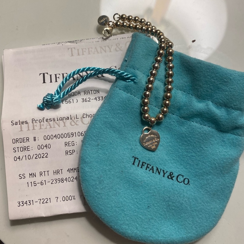COPY - BRAND NEW Return to Tiffany Bead Bracelet